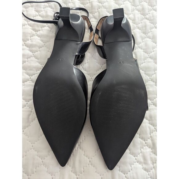 👠 Arromic Strappy Kitten Heels Slingback Pumps Black 8.5 - Picture 6 of 13
